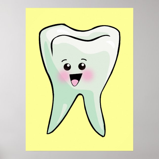 Dentist Dental Hygienist Artwork Poster (Front)