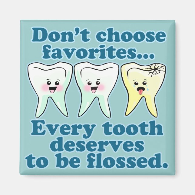 Dentist Dental Hygienist Dentistry Magnet (Front)
