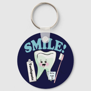 Dentist Dental Hygienist Keychain
