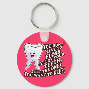 Dentist Dental Hygienist Keychain