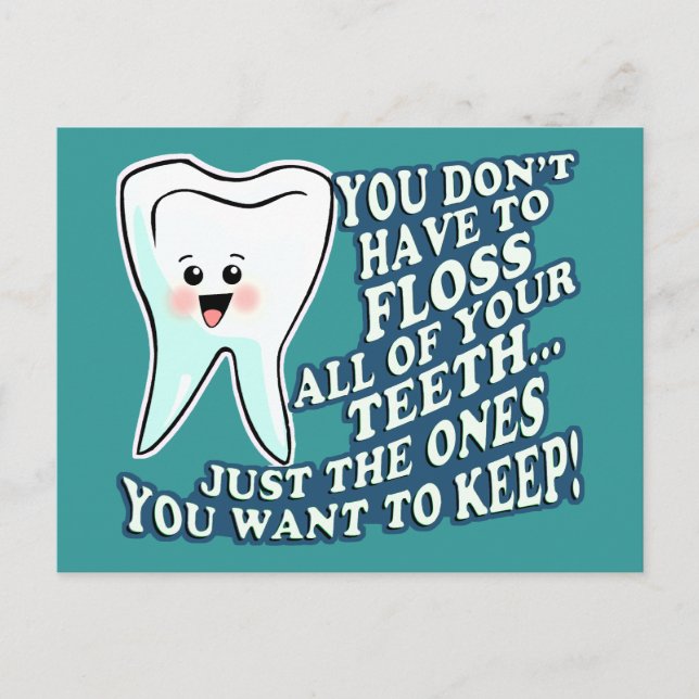 Dentist Dental Hygienist Postcard (Front)