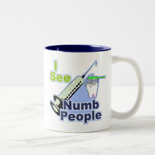 Dentist Dental Hygienist RDH Two-Tone Coffee Mug