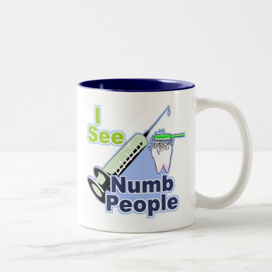 Dentist Dental Hygienist RDH Two-Tone Coffee Mug