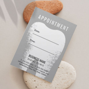Dentist Dental Office Appointment Reminder Card