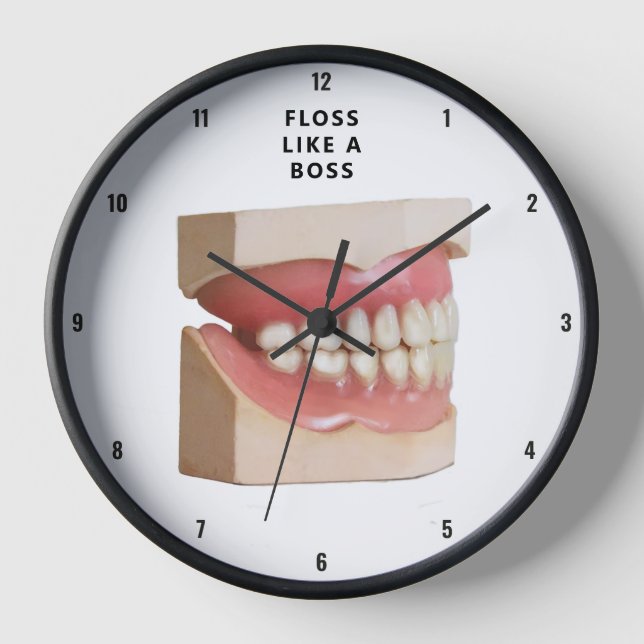 Dentist Dental Office Clock (Front)