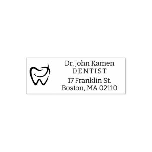 Dentist Dental Office Self-inking Stamp