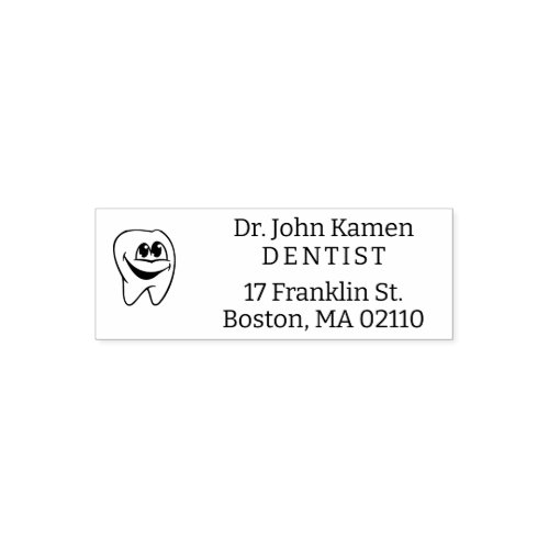 Dentist  Dental Office Self_inking Stamp