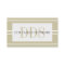 Dentist Dental Office Stripes DDS White Tan