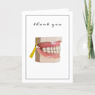 Dentist Dental School Thank You Card
