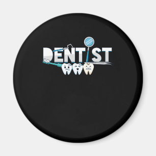Dentist Dental Teeth Doctor Tooth Medical Gift Magnet