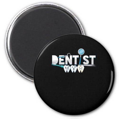 Dentist Dental Teeth Doctor Tooth Medical Gift Magnet