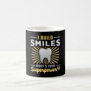 Dentist Dental Teeth Tooth Superpower Funny Gift Coffee Mug