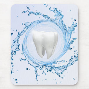 Dentist Dental Tooth Water Professional Mouse Pad
