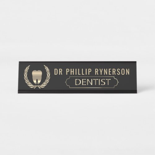 Dentist Desk Name Plate