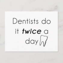 Dentist Do it! Postcard