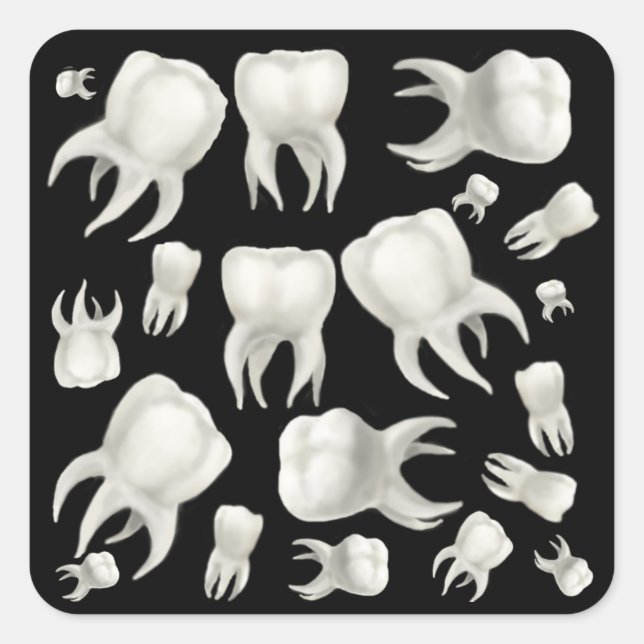 Dentist Dream Tooth Sticker (Front)