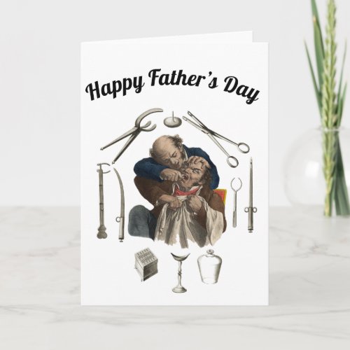 Dentist Fathers Day Card