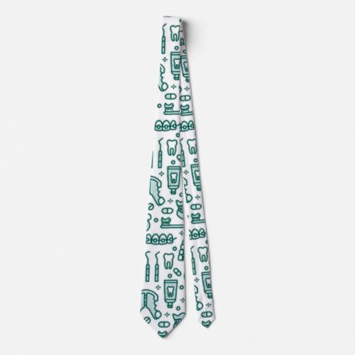 Dentist Fathers Day Neck Tie