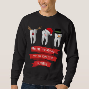 Dentist Funny Christmas Thanksgiving Sweatshirt
