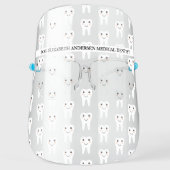 Dentist funny custom name face shield (Front)