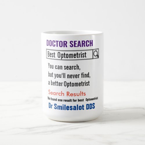 Dentist Funny Search Gift Mug