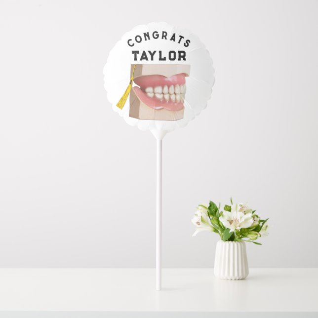 Dentist Graduation Balloon (In SItu)