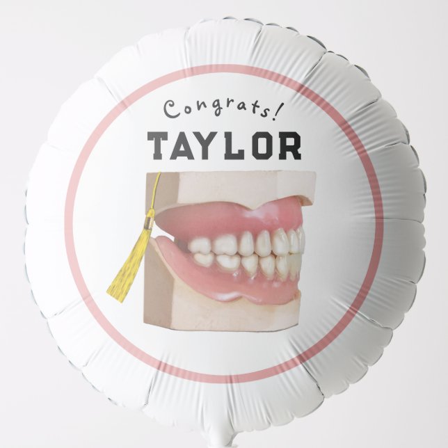 Dentist Graduation Balloon (Front)