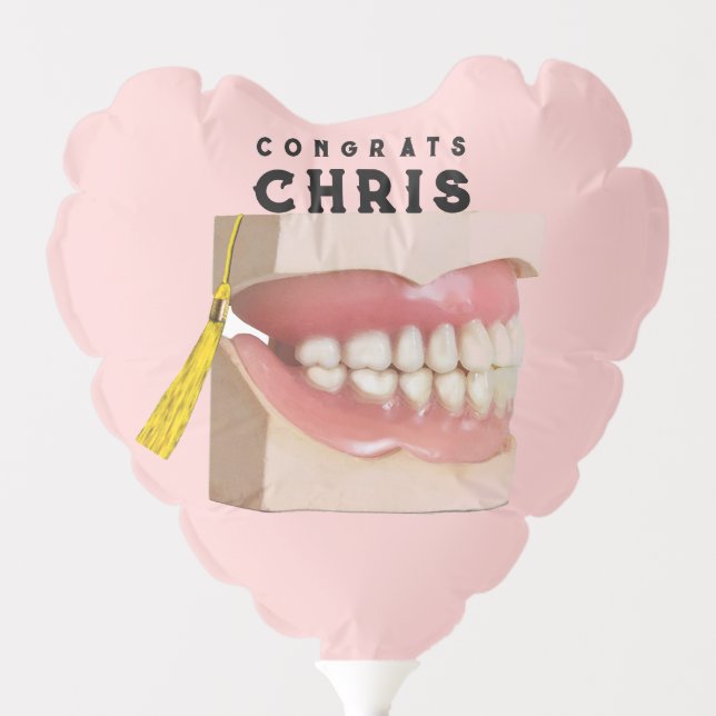 Dentist Graduation Balloon (Front)