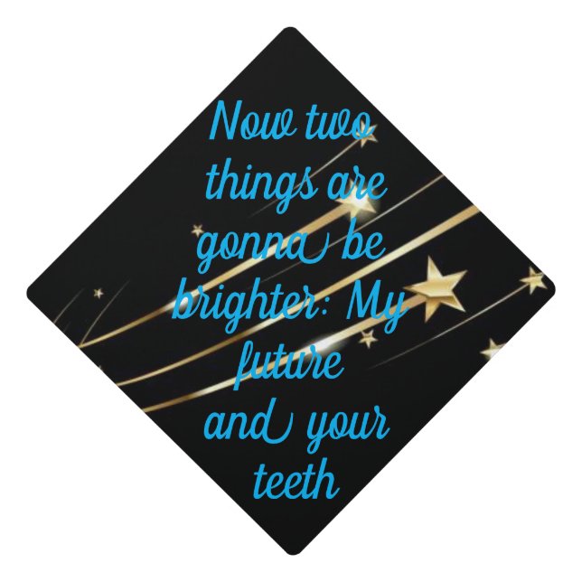 Dentist graduation cap (Front)