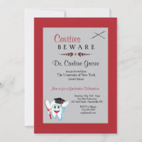 Dentist Graduation Invitation