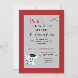 Dentist Graduation Invitation