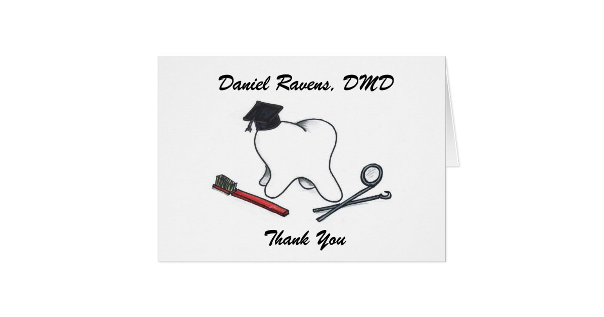 Fresh 11 Thank You Dentist Card