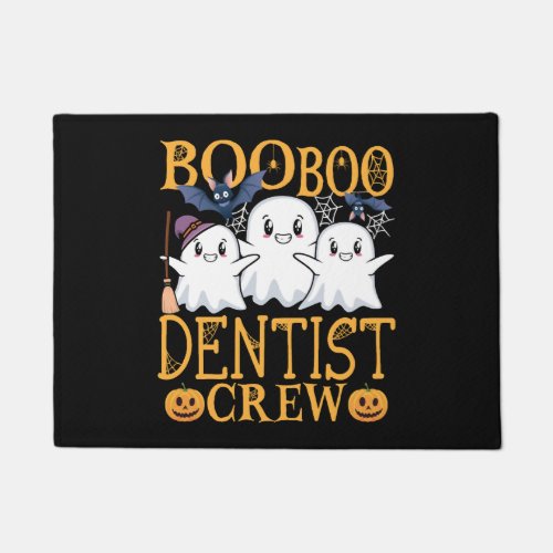 Dentist Halloween Crew Dentist Doormat