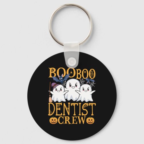 Dentist Halloween Crew Dentist Keychain