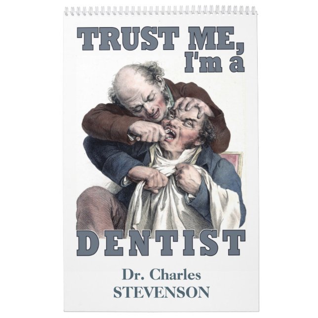 DENTIST humor custom calendar (Cover)
