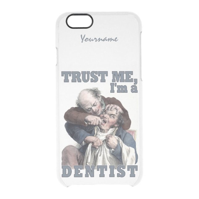 DENTIST humor custom name phone cases (Back)