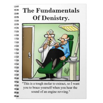 Dentist Humor Funny Notebook Gift by Spectickles at Zazzle