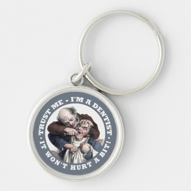 DENTIST humor key chains (Front)