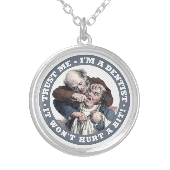 DENTIST humor necklaces (Front)