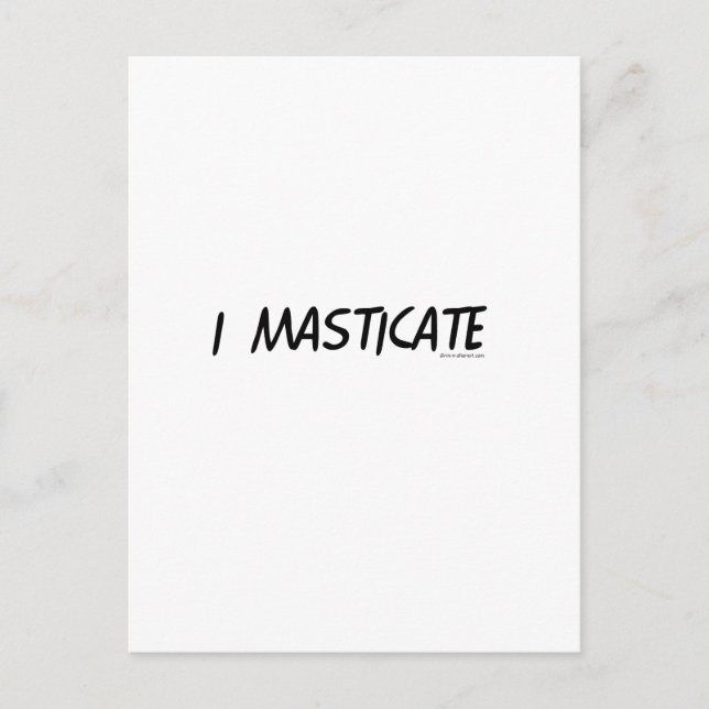 Dentist Humor Postcard (Front)