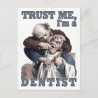 DENTIST humor postcard