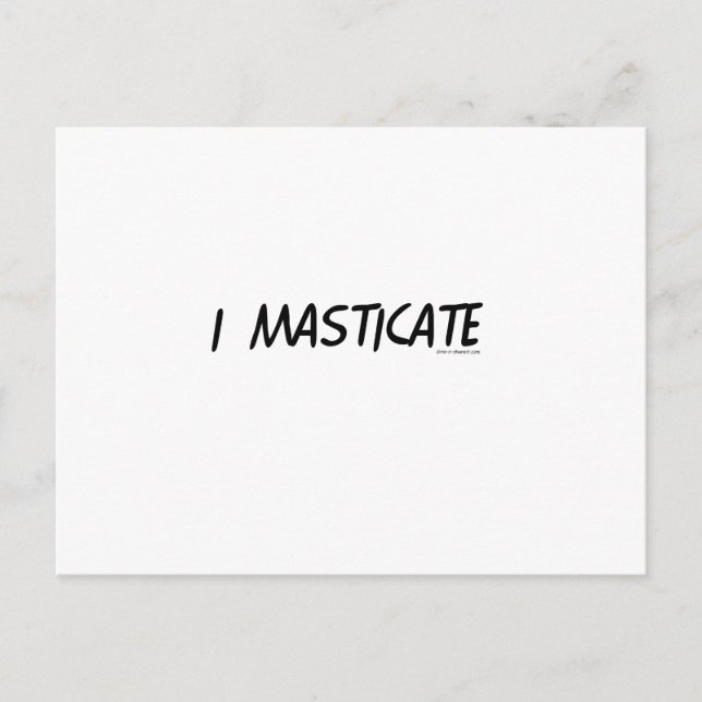 Dentist Humor Postcard (Front)