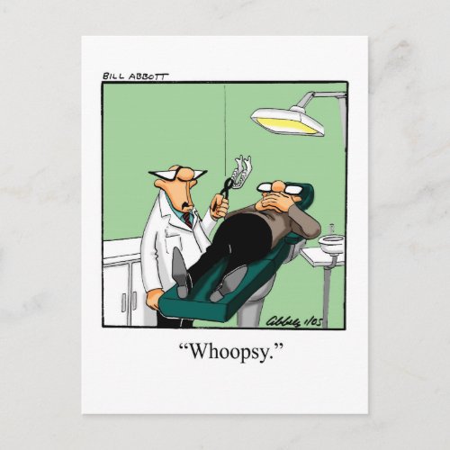 Dentist Humor Postcard Spectickles