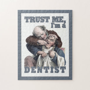 DENTIST humor puzzle