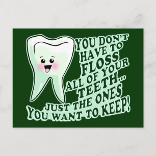 Dentist Hygienist or Orthodontist Postcard