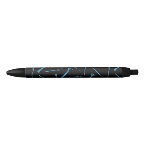 Dentist Hygienist Xray Dental Instruments Black Black Ink Pen