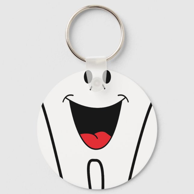 Dentist Image Keychain (Front)