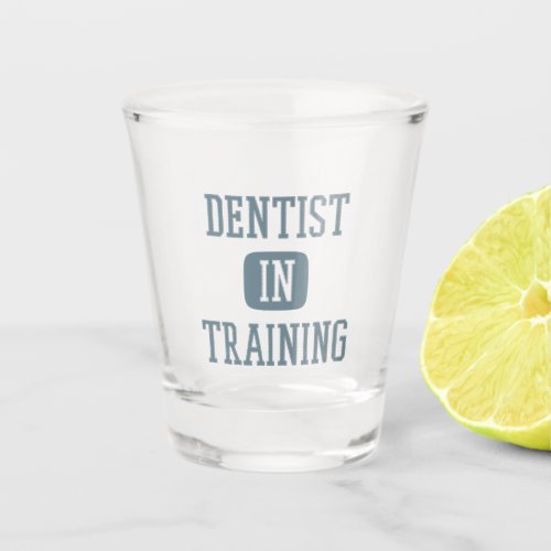 Dentist in Training Future Dentist Dental Student Shot Glass