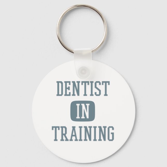 Dentist in Training Future Dentist Keychain (Front)