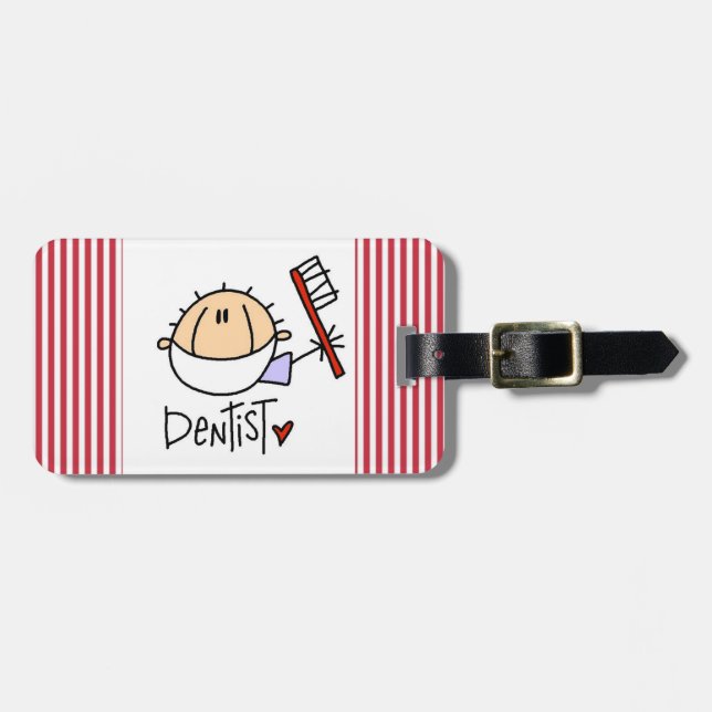 Dentist Luggage Tag (Front Horizontal)